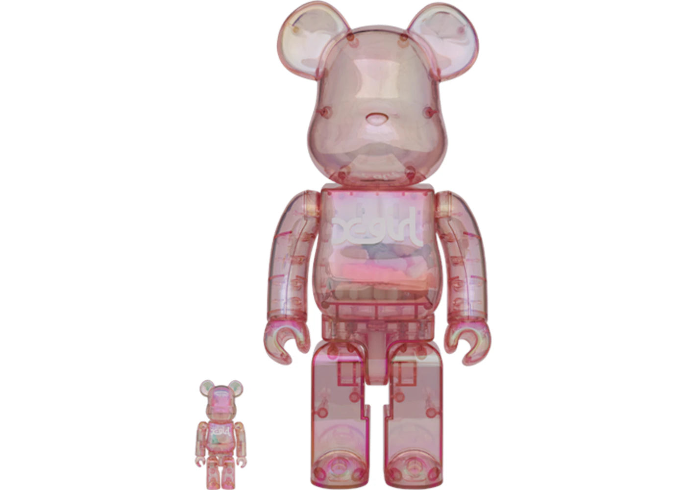 Bearbrick X-girl 2020 100% & 400% Set