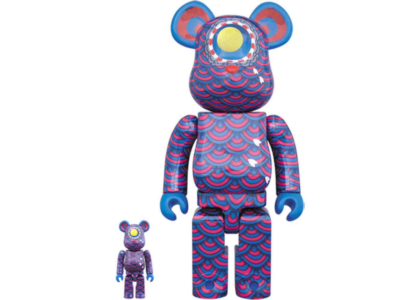 Bearbrick Yuto Shinoda 100% & 400% Set Navy