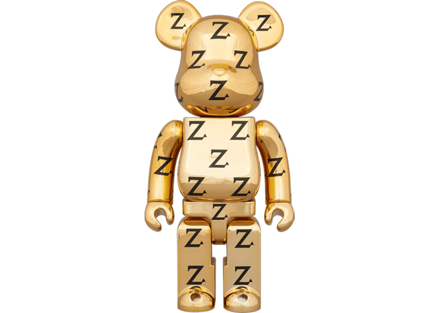 Bearbrick Zikzin 400% Gold