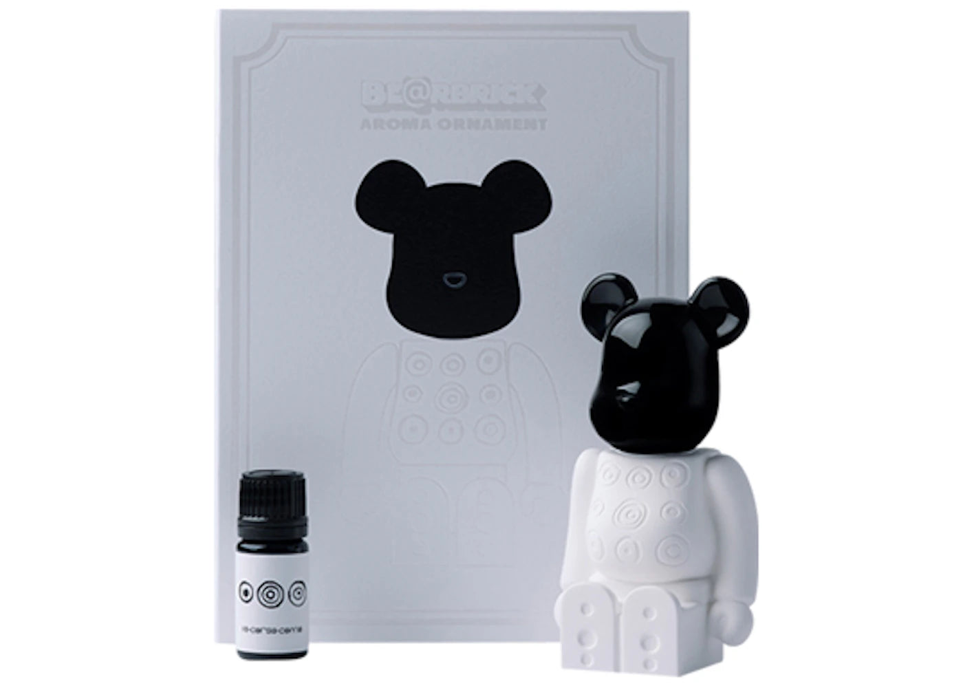 Bearbrick x 10 Corso Como No.10 Circles Aroma Ornament White/Black