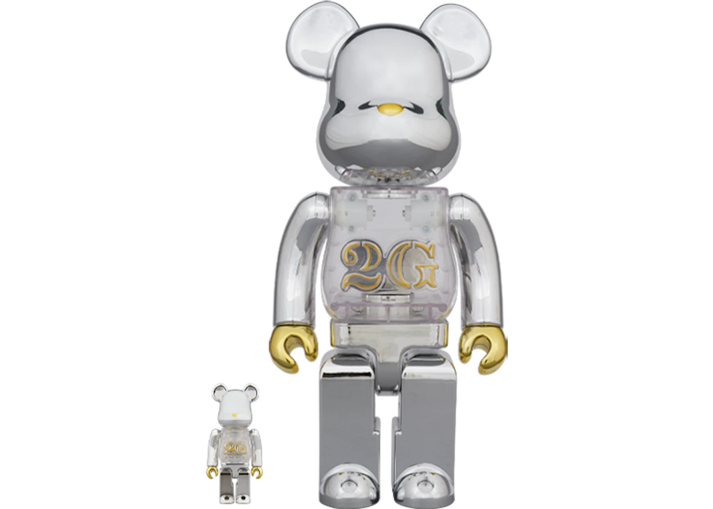 Bearbrick x 2G 100% & 400% Set