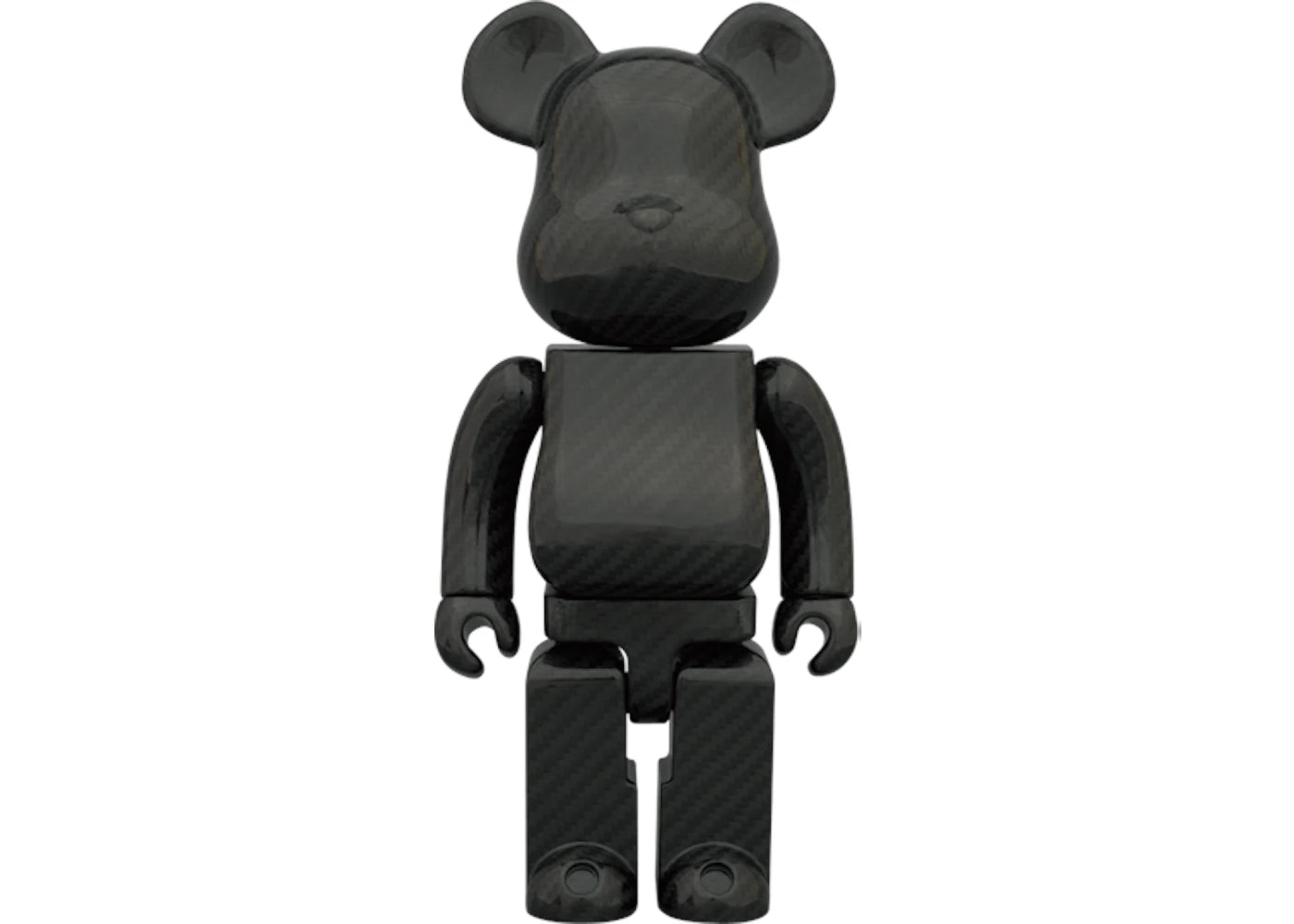 Bearbrick x Amirex Dry Carbon 400% Black