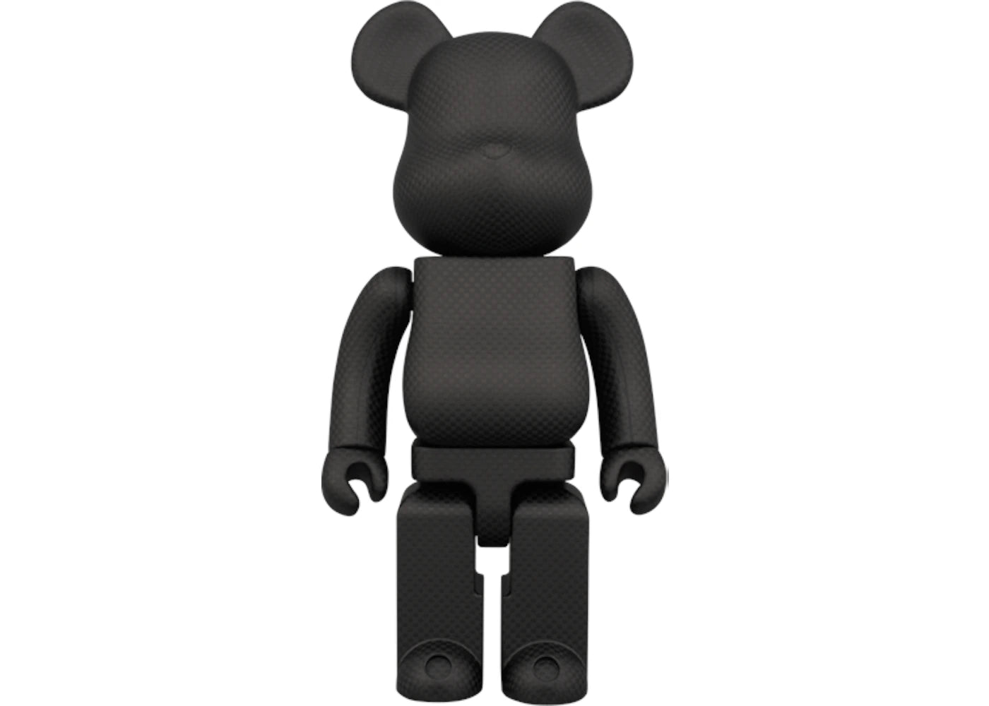 Bearbrick x Amirex Dry Carbon (Plain Weave) 400% Black