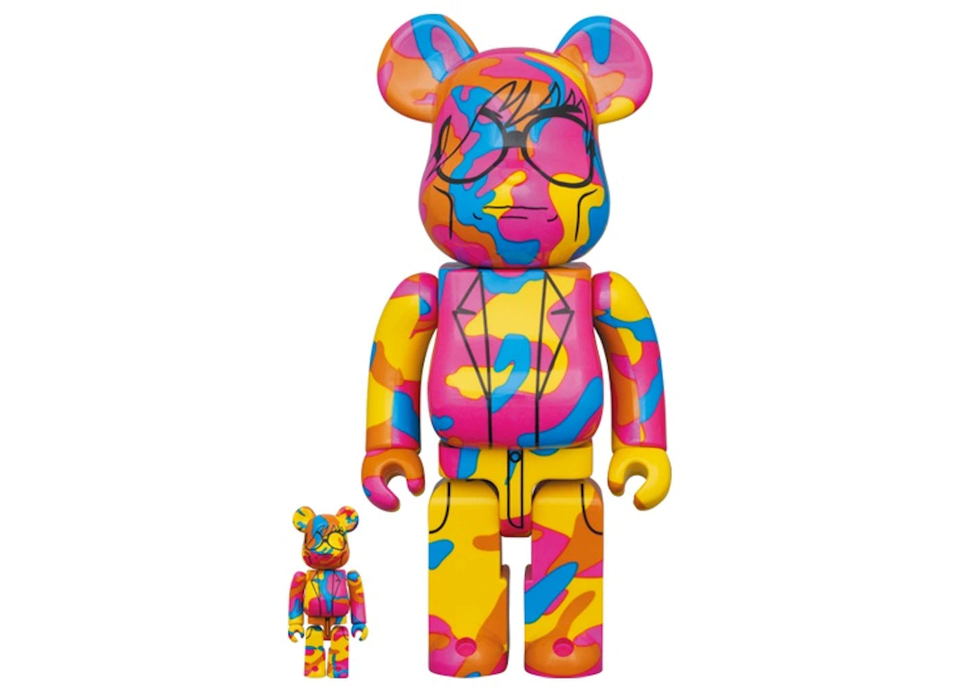 Bearbrick x Andy Warhol (Special) 100% & 400% Set Multi