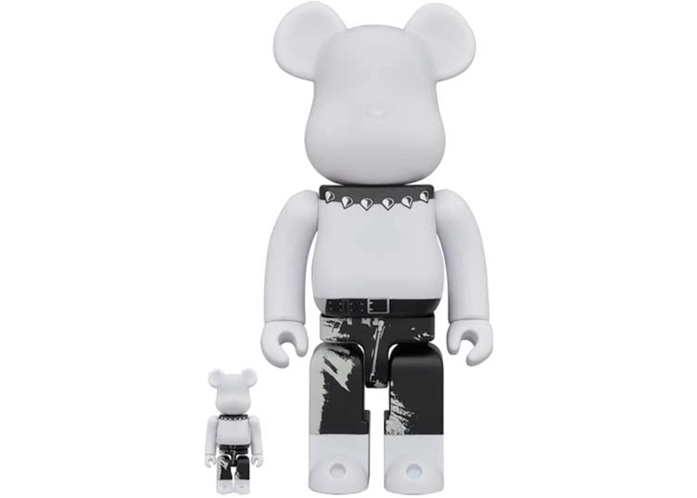 Bearbrick x Andy Warhol x The Rolling Stones (Sticky Fingers) 100% & 400% Set