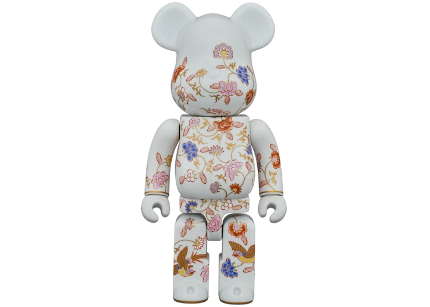 Bearbrick x Arita Flower and Bird Pattern 400%