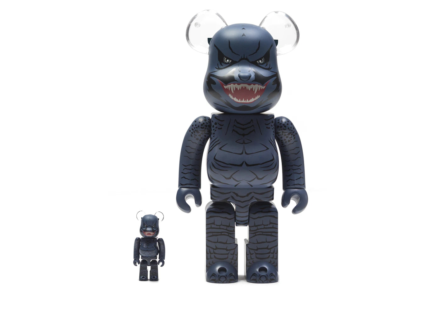 Bearbrick x BAIT x Godzilla King Of The Monsters 100% & 400% Set Multi