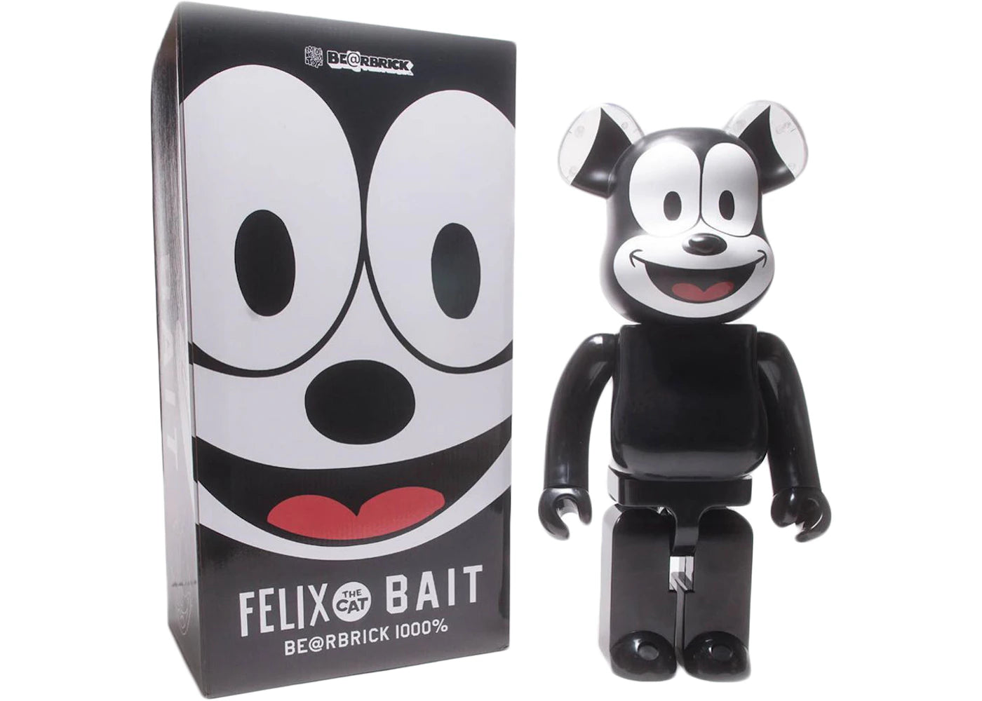 Bearbrick x BAIT x Medicom x Felix the Cat 1000%