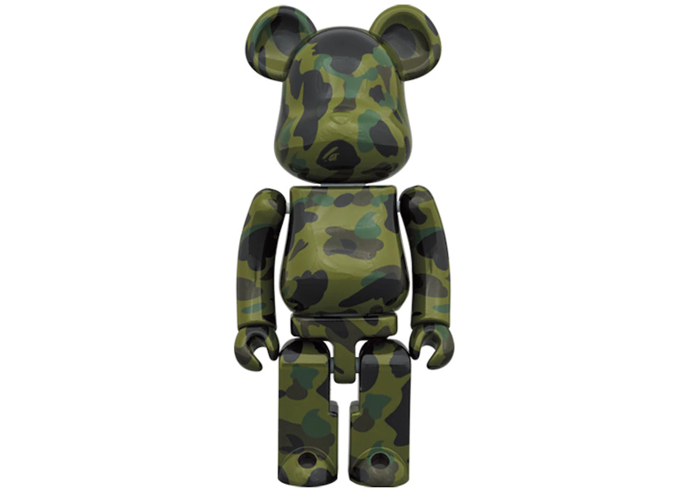 Bearbrick x BAPE 1st Camo Chogokin 200% Green