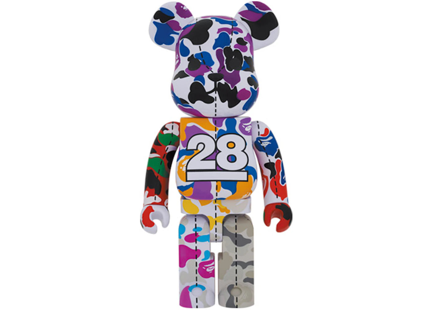 Bearbrick x BAPE 28th Anniversary Camo #2 1000%