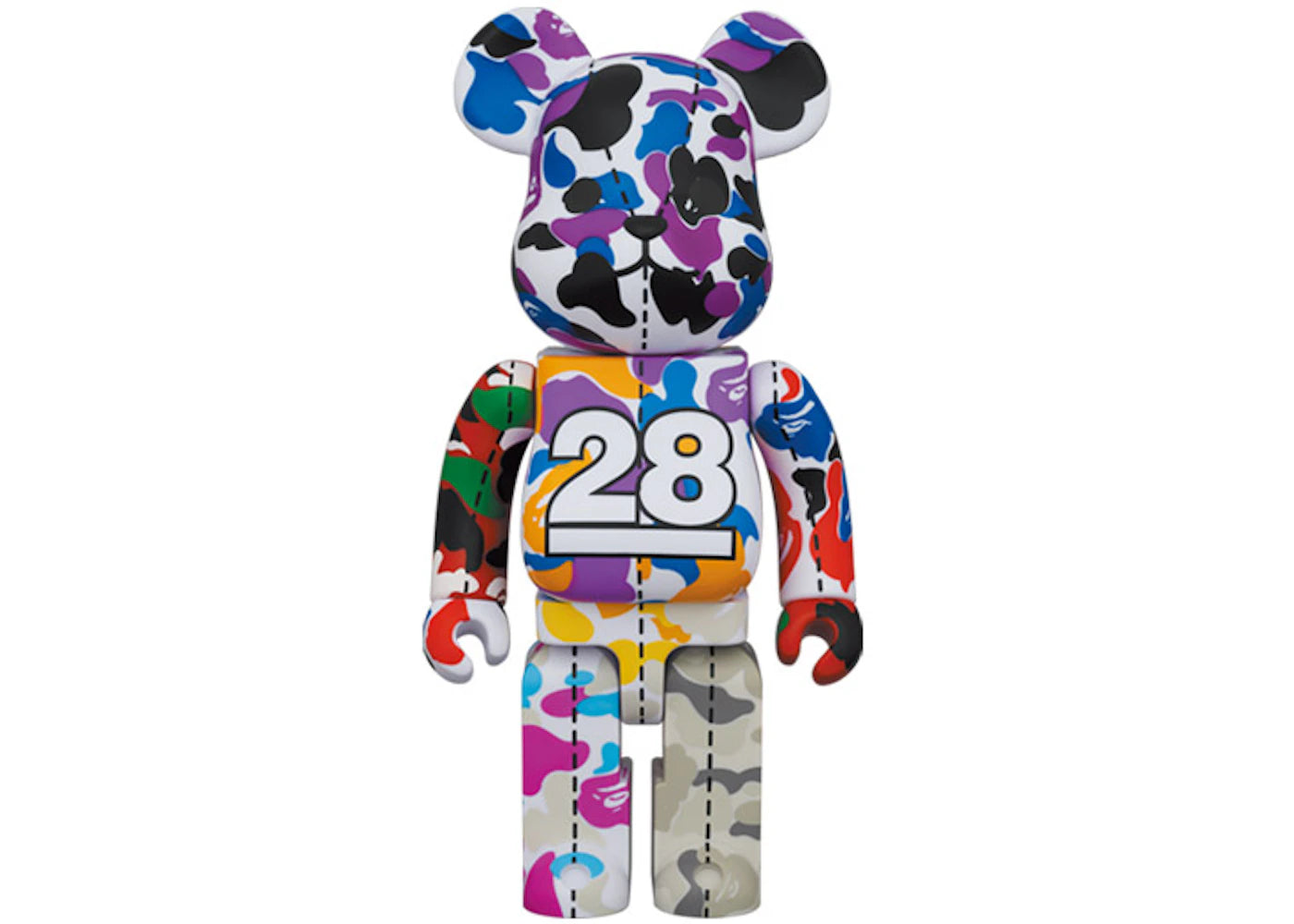 Bearbrick x BAPE 28th Anniversary Camo #2 400%