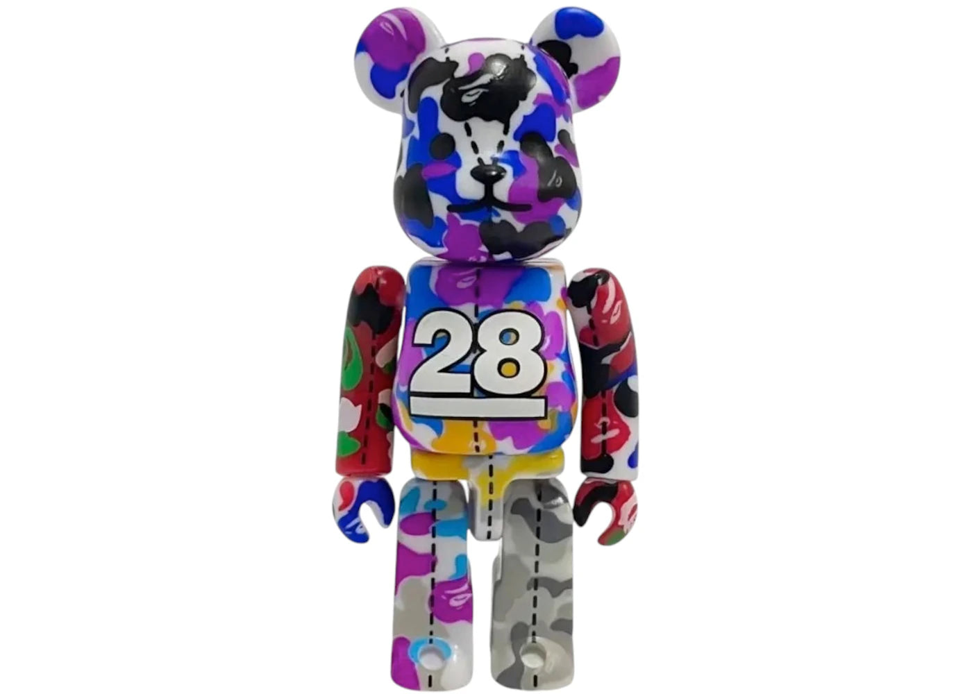 Bearbrick x BAPE 28th Anniversary Camo #2 Multi Camo (Secret Edition) 100%