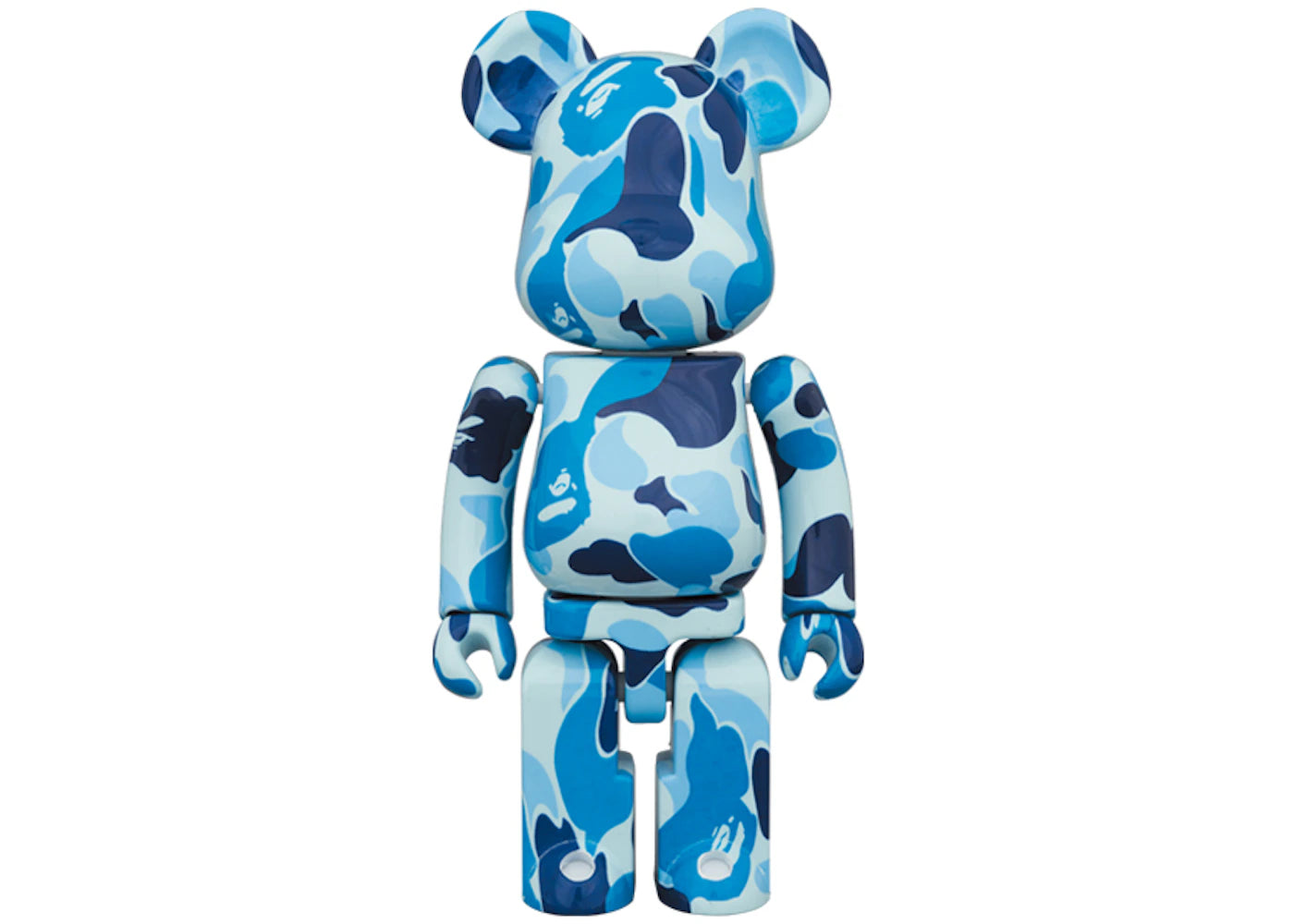 Bearbrick x BAPE Camo 200% Blue