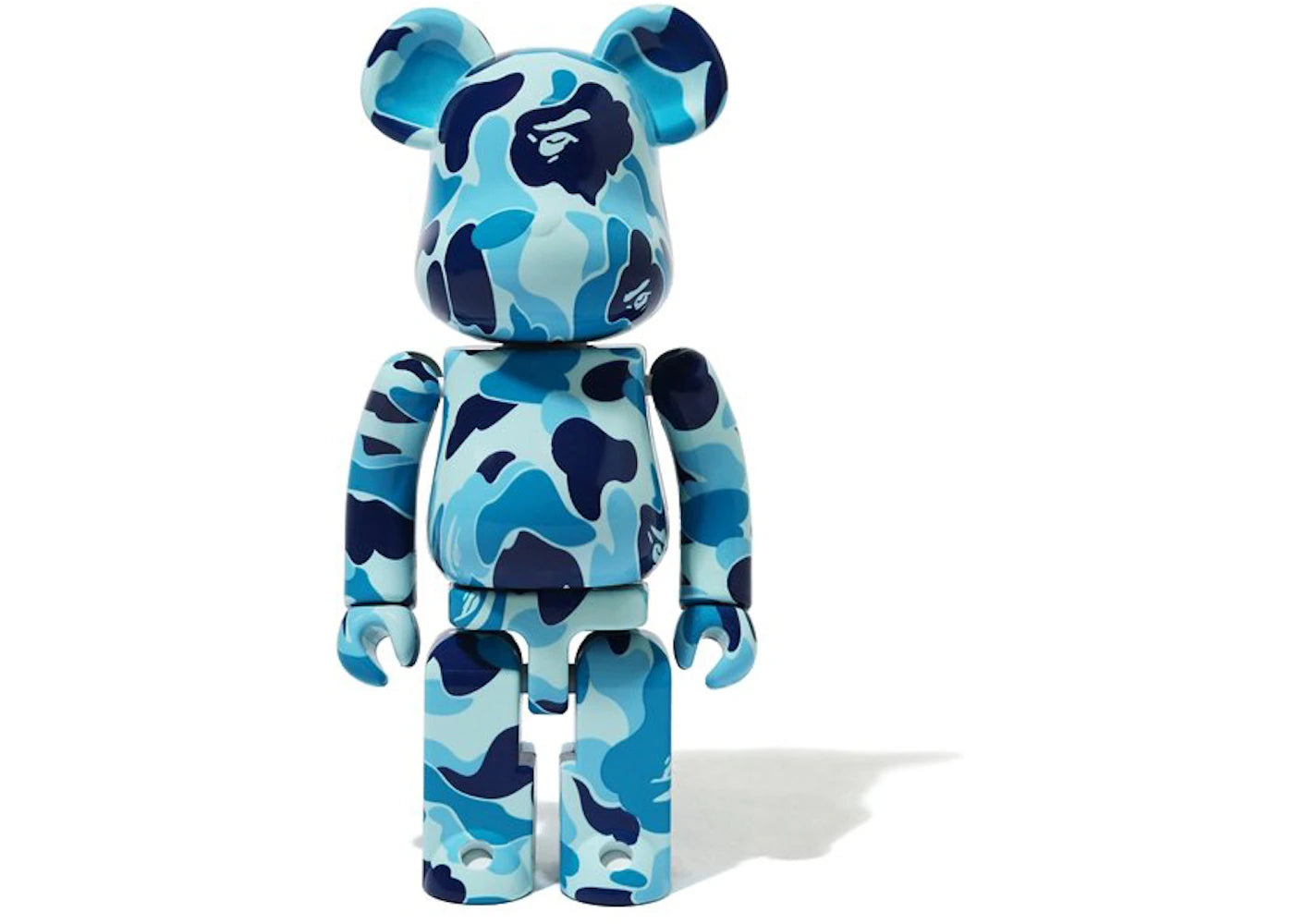 Bearbrick x BAPE Medicom Toy ABC Camo Chogokin 200% Blue