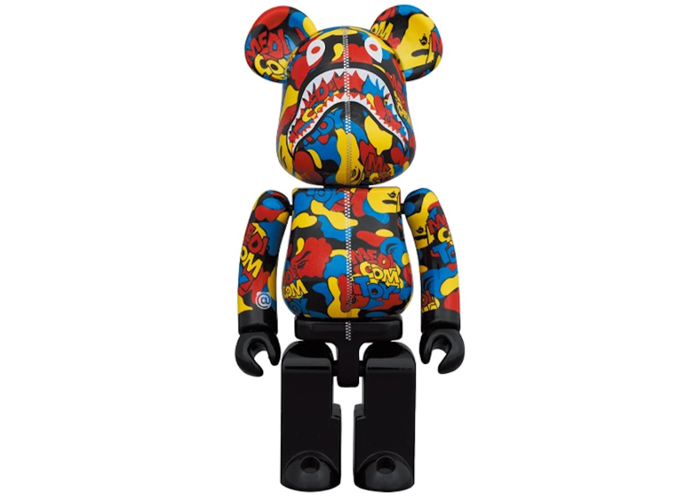 Bearbrick x BAPE Medicom Toy Camo Shark Chogokin 200%