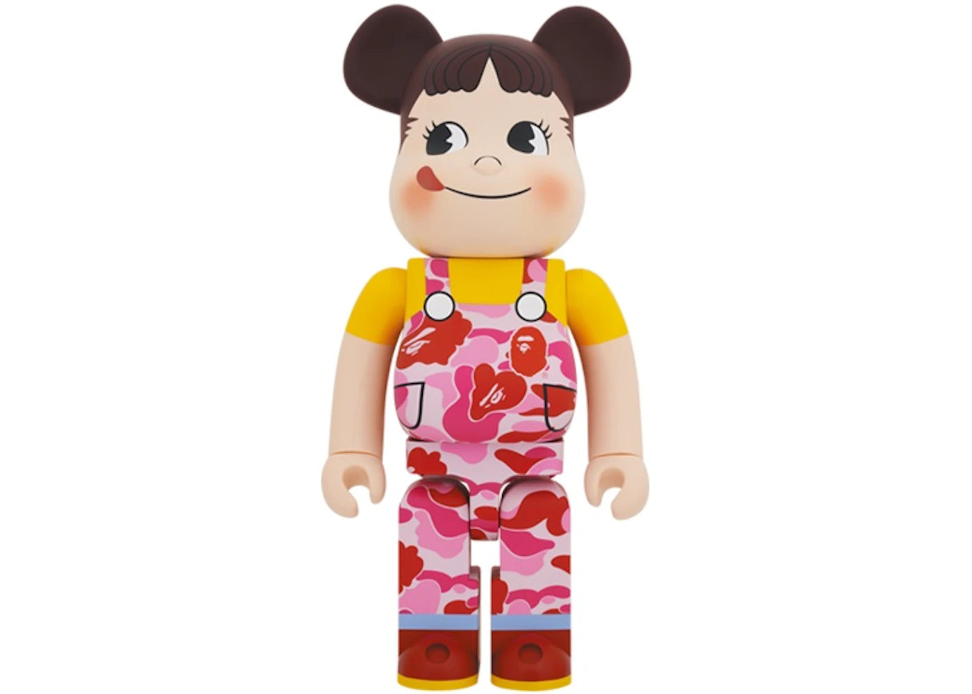 Bearbrick x BAPE Peko-chan 1000% Pink Camo