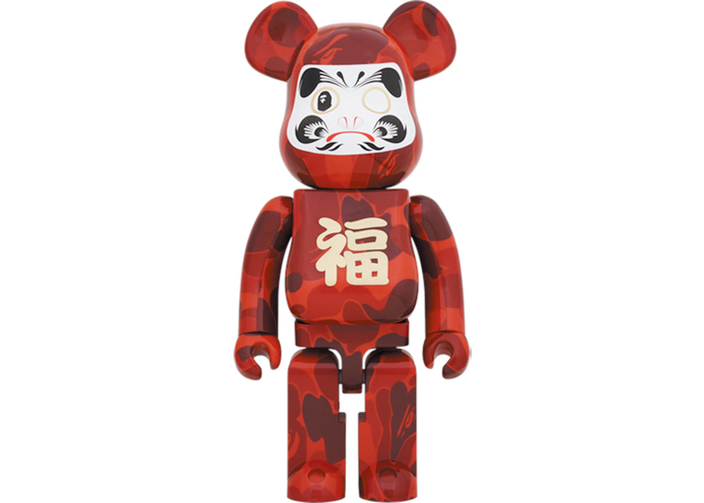 Bearbrick x BAPE Daruma 1000%