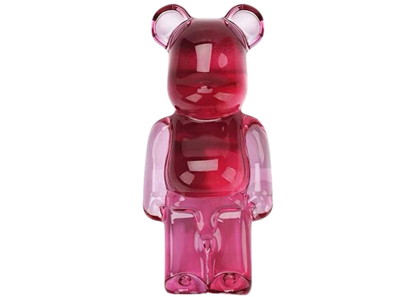 Bearbrick x Baccarat Brooch Pin Peony Pink