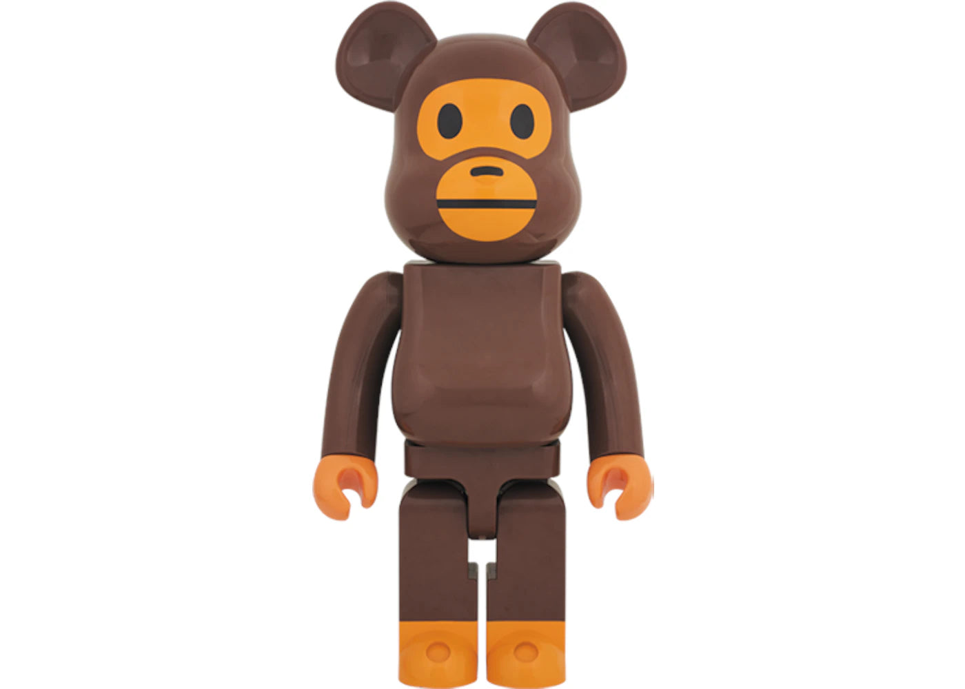 Bearbrick x Bape Baby Milo 1000% Brown