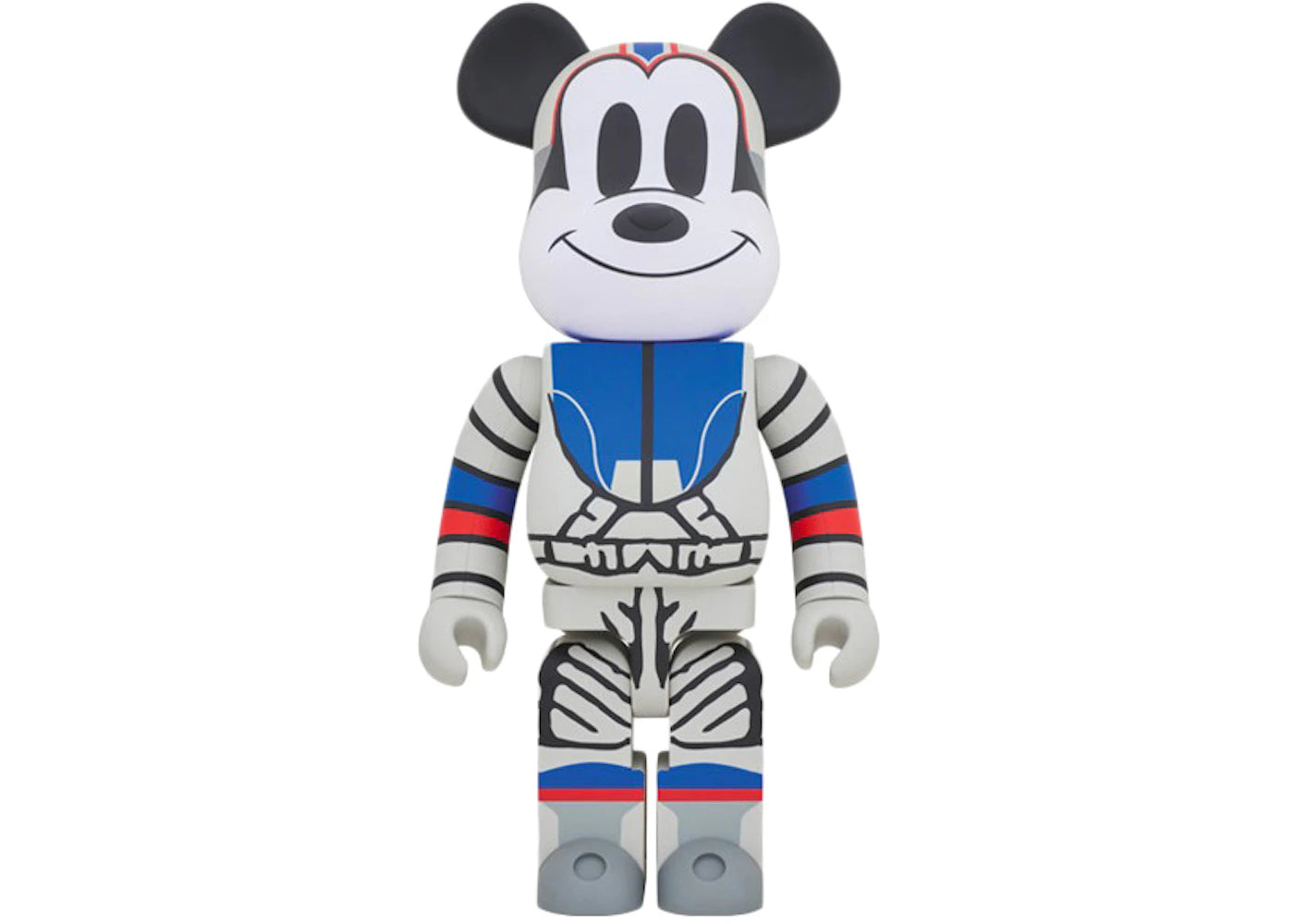 Bearbrick x Billionaire Boys Club x Mickey Mouse Astronaut 1000% Multicolor