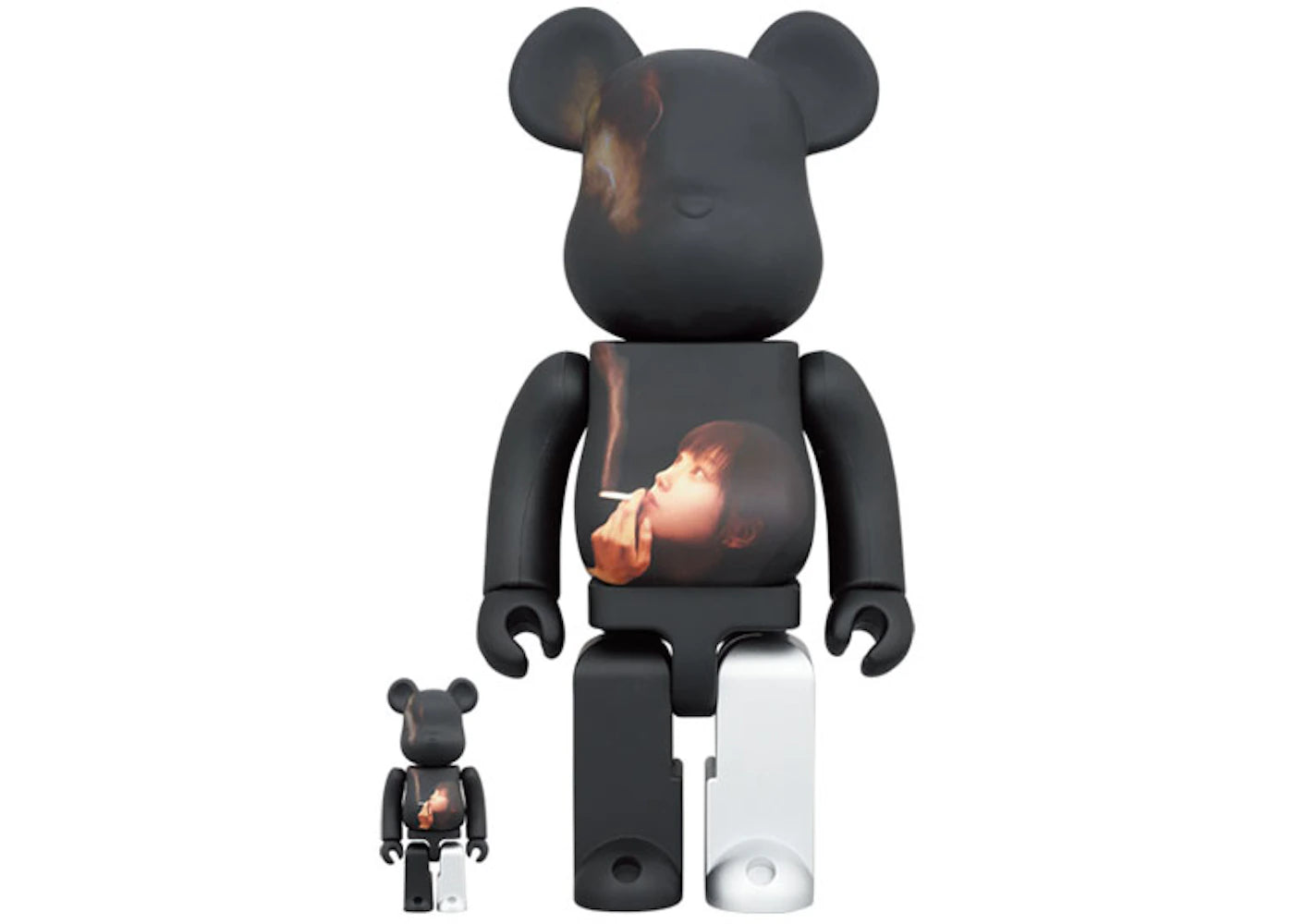 Bearbrick x Black Scandal x Yohji Yamamoto x Suzume Uchida x S.H.I.P & Crew (Until I Want To Be) 100% & 400% Set