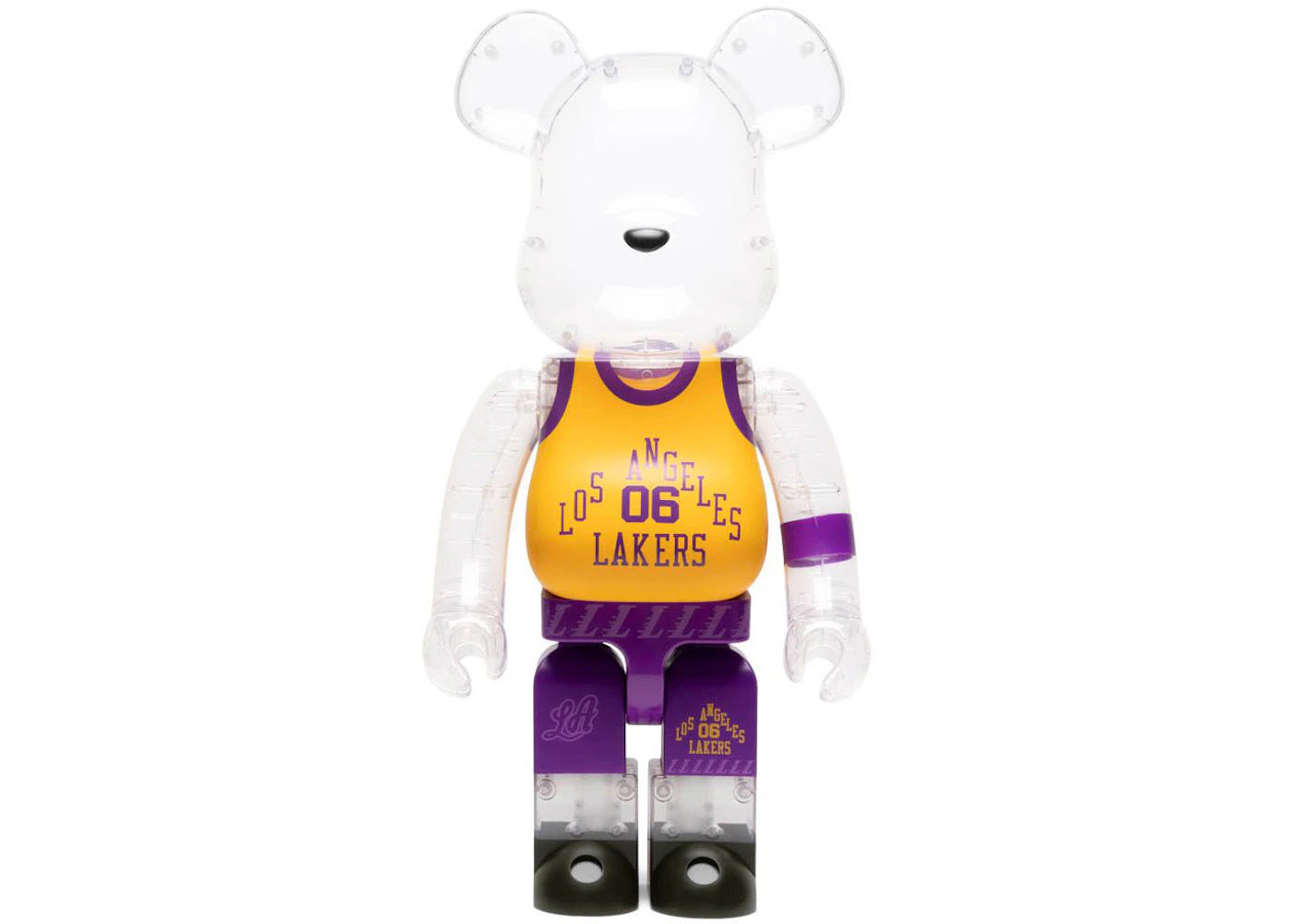 Bearbrick x Bodega x NBA Worldwide Respect Los Angeles Lakers 1000%