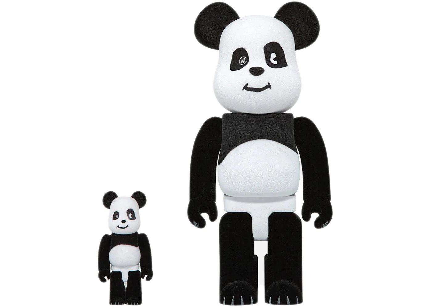 Bearbrick x CLOT Panda 100% & 400% Set