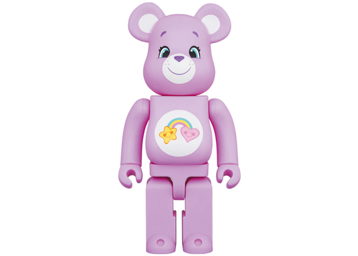 Bearbrick x Care Bears Best Friend Bear 1000% Purple