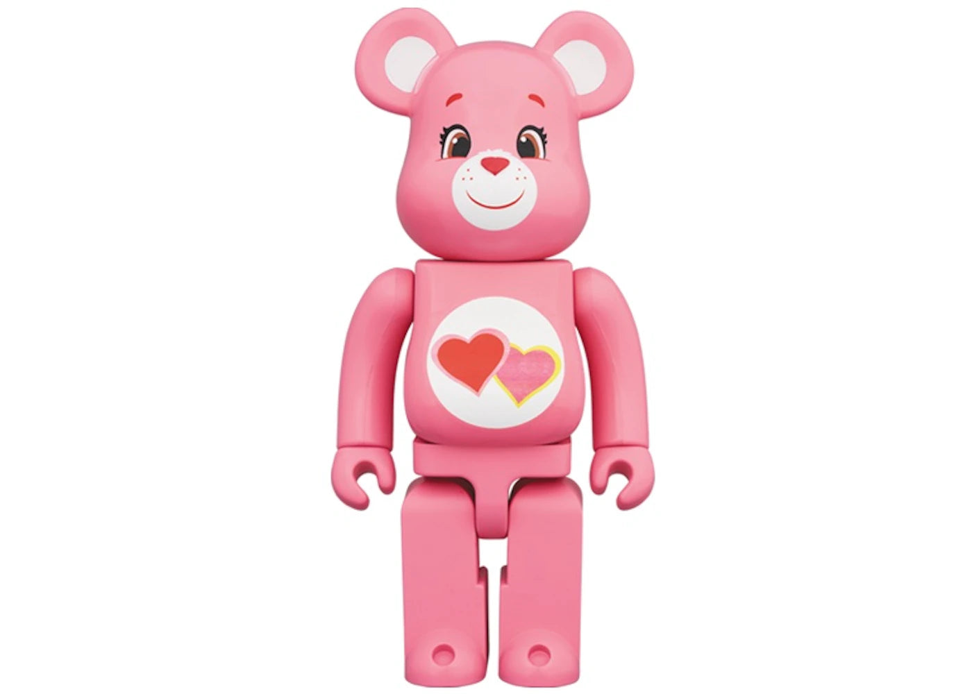 Bearbrick x Care Bears Love-a-Lot Bear 1000%