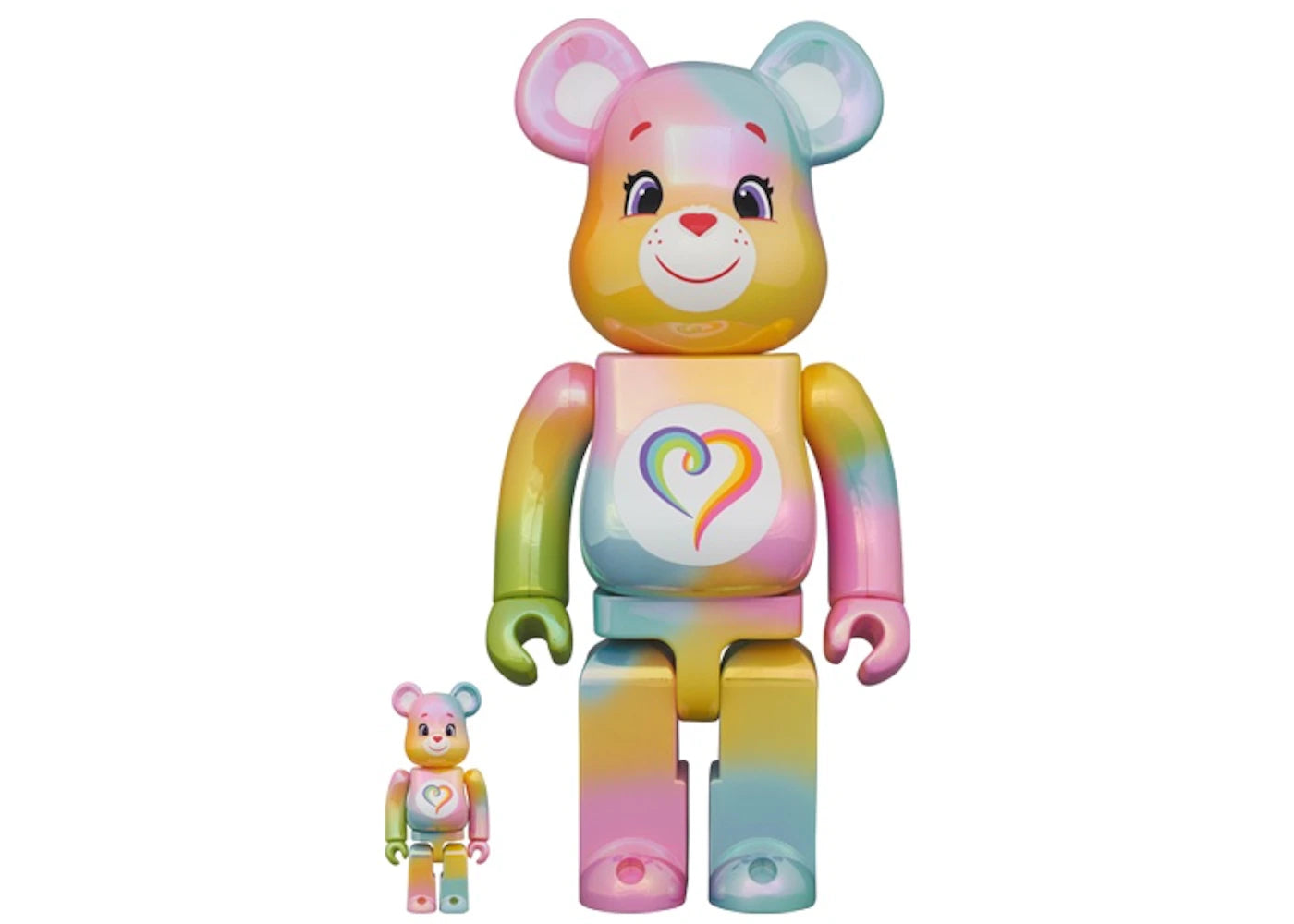 Bearbrick x Care Bears Togetherness Bear 100% & 400% Set