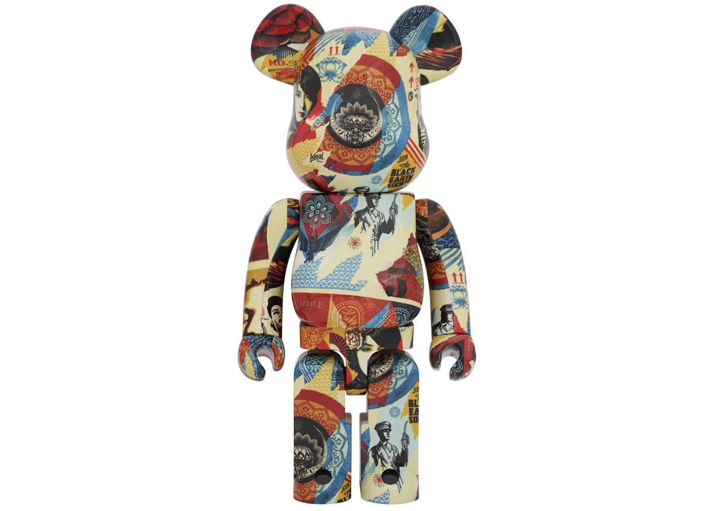 Bearbrick x DesignerCon Shepard Fairey Special Edition 1000% Multi