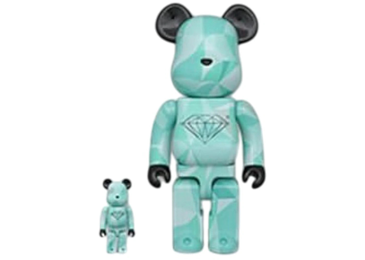 Bearbrick x Diamond Supply 100% & 400% Set