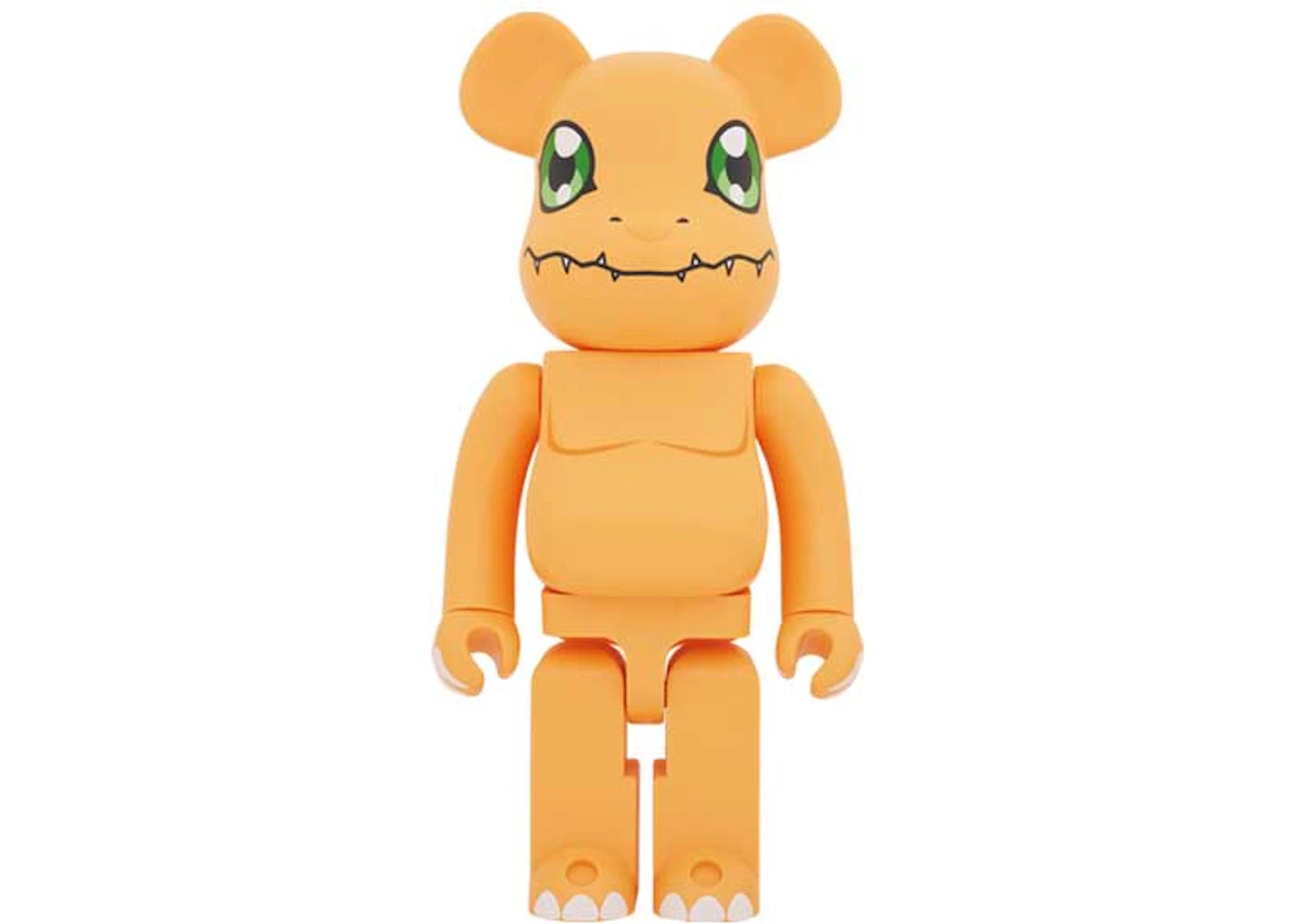 Bearbrick x Digimon Agumon 1000%