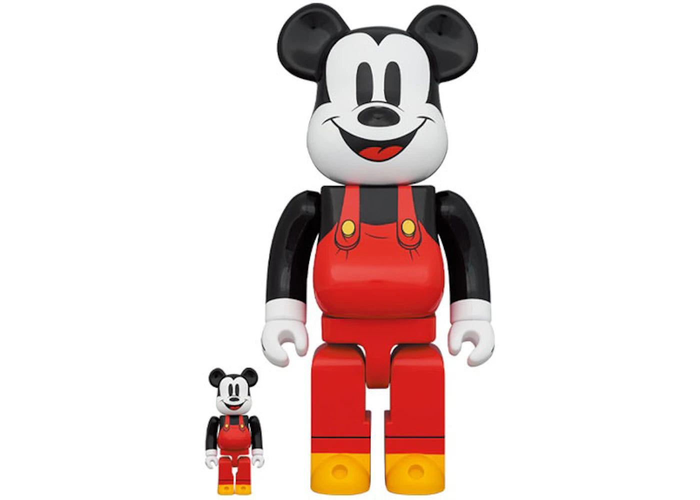 Bearbrick x Disney Mickey Mouse Boat Builders 100% & 400% Set