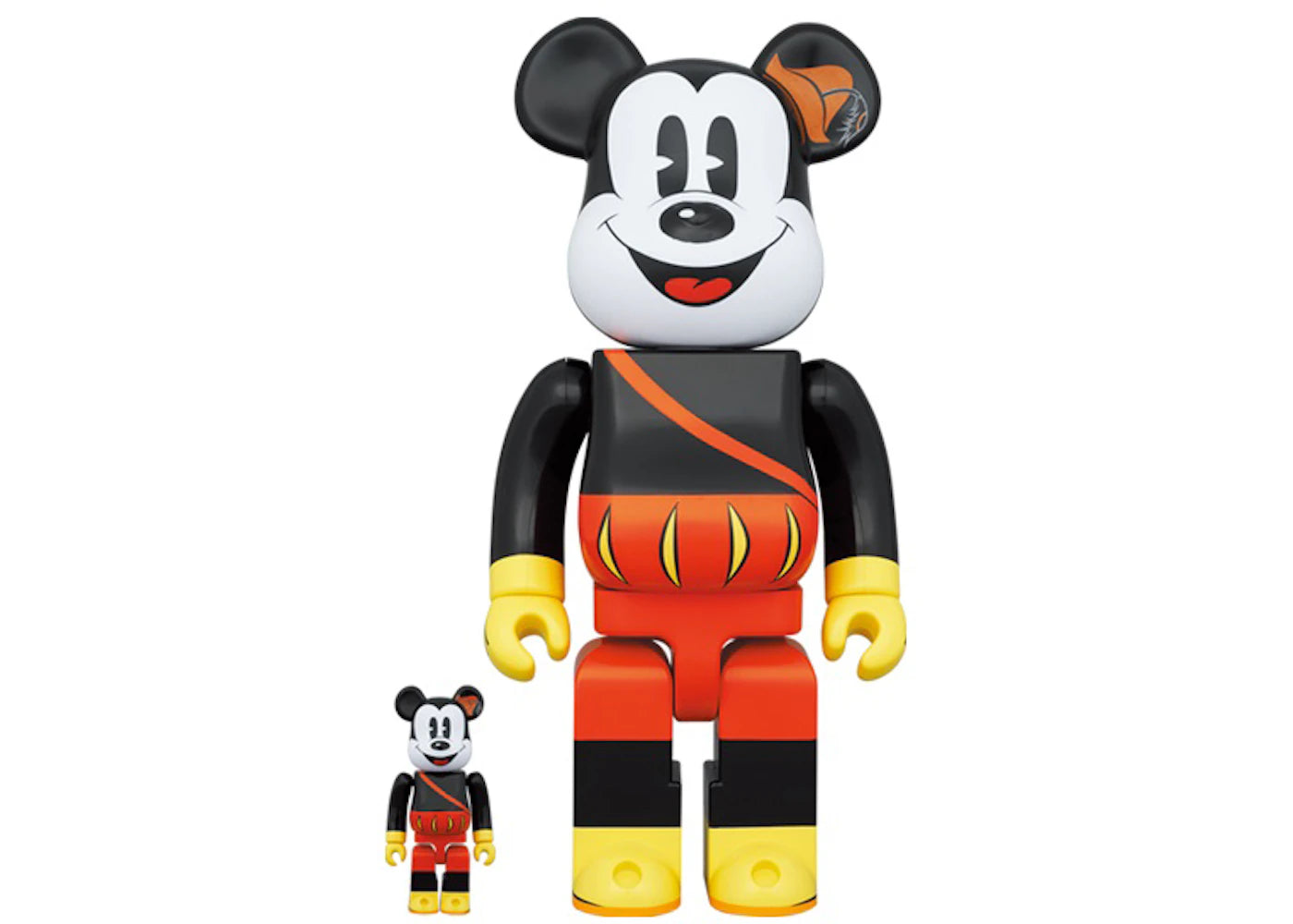 Bearbrick x Disney Mickey the Bard 100% & 400% Set