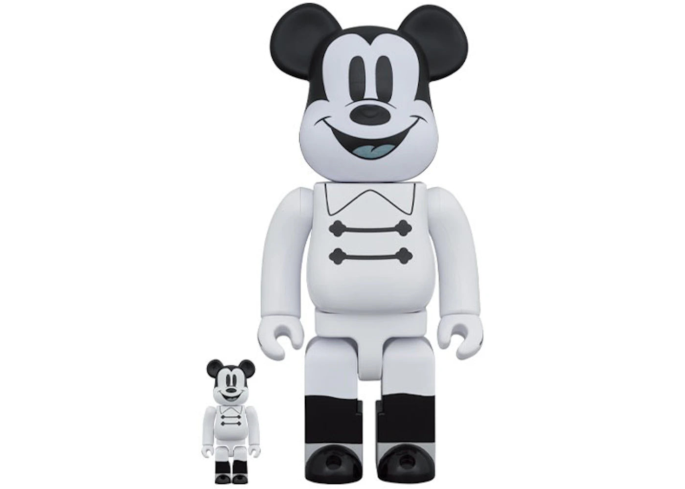 Bearbrick x Disney Nighttime Mickey 100% & 400% Set