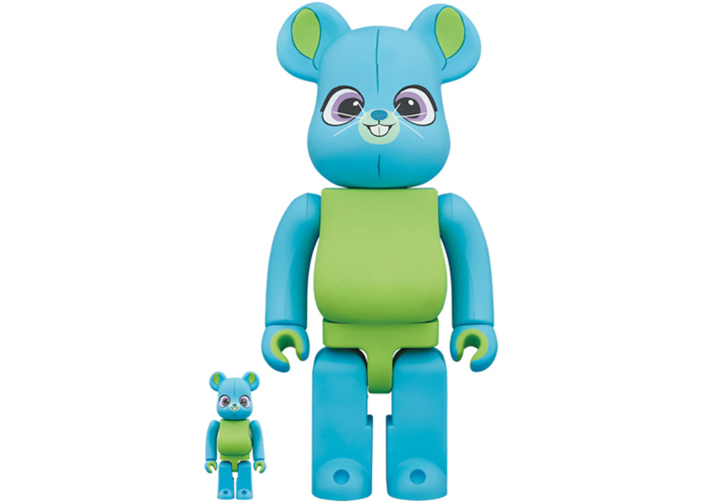 Bearbrick x Disney Pixar Toy Story 4 Bunny 100% & 400% Set