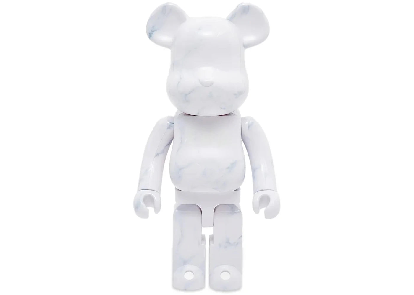 Bearbrick x END. 1000% White Marble