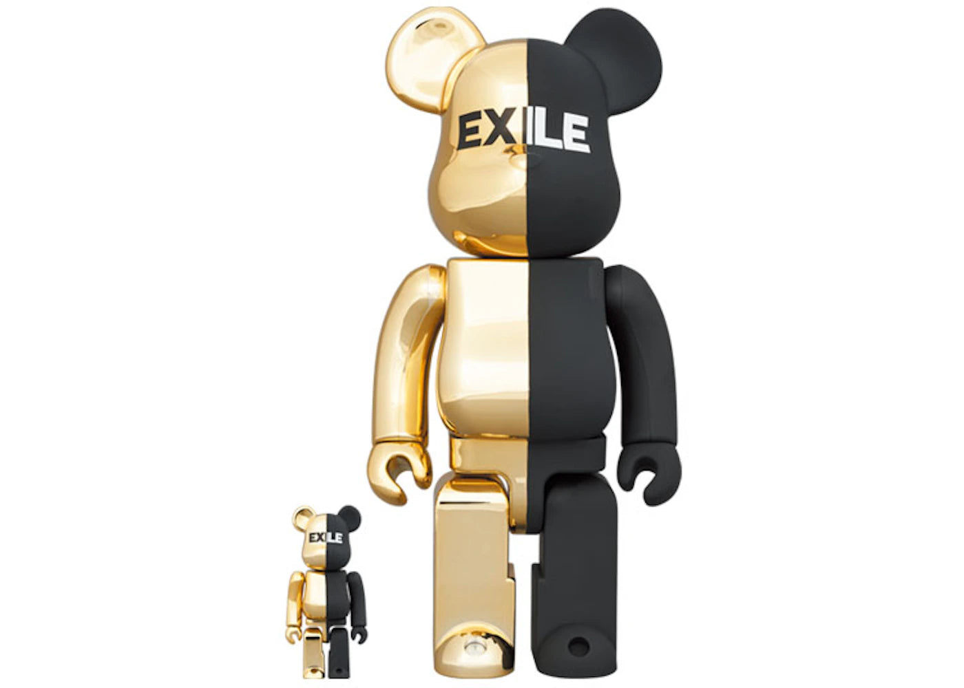 Bearbrick x EXILE 20th Anniversary 100% & 400% Set