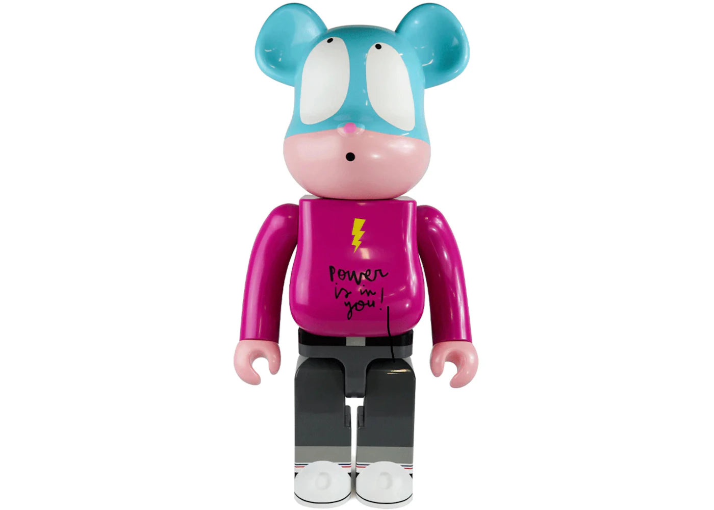 Bearbrick x Edgar Plans Power is in you! 1000%