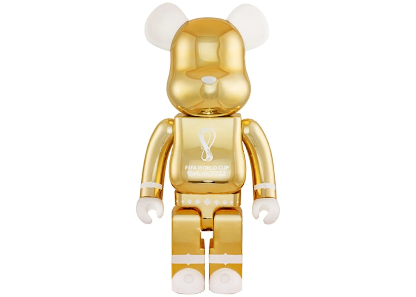 Bearbrick x FIFA World Cup Qatar 2022 1000% Gold