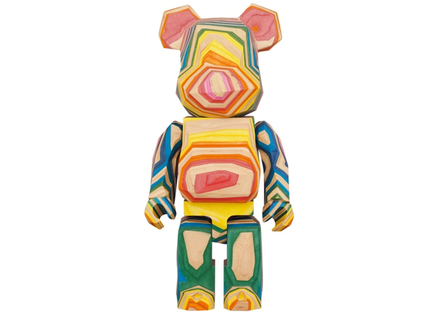 Bearbrick x Fragment Design Karimoku Haroshi Vertical Polygon (2G Exclusive) 400%