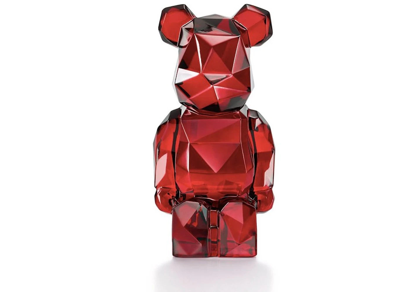 Bearbrick x Fragment x Baccarat Figure Red