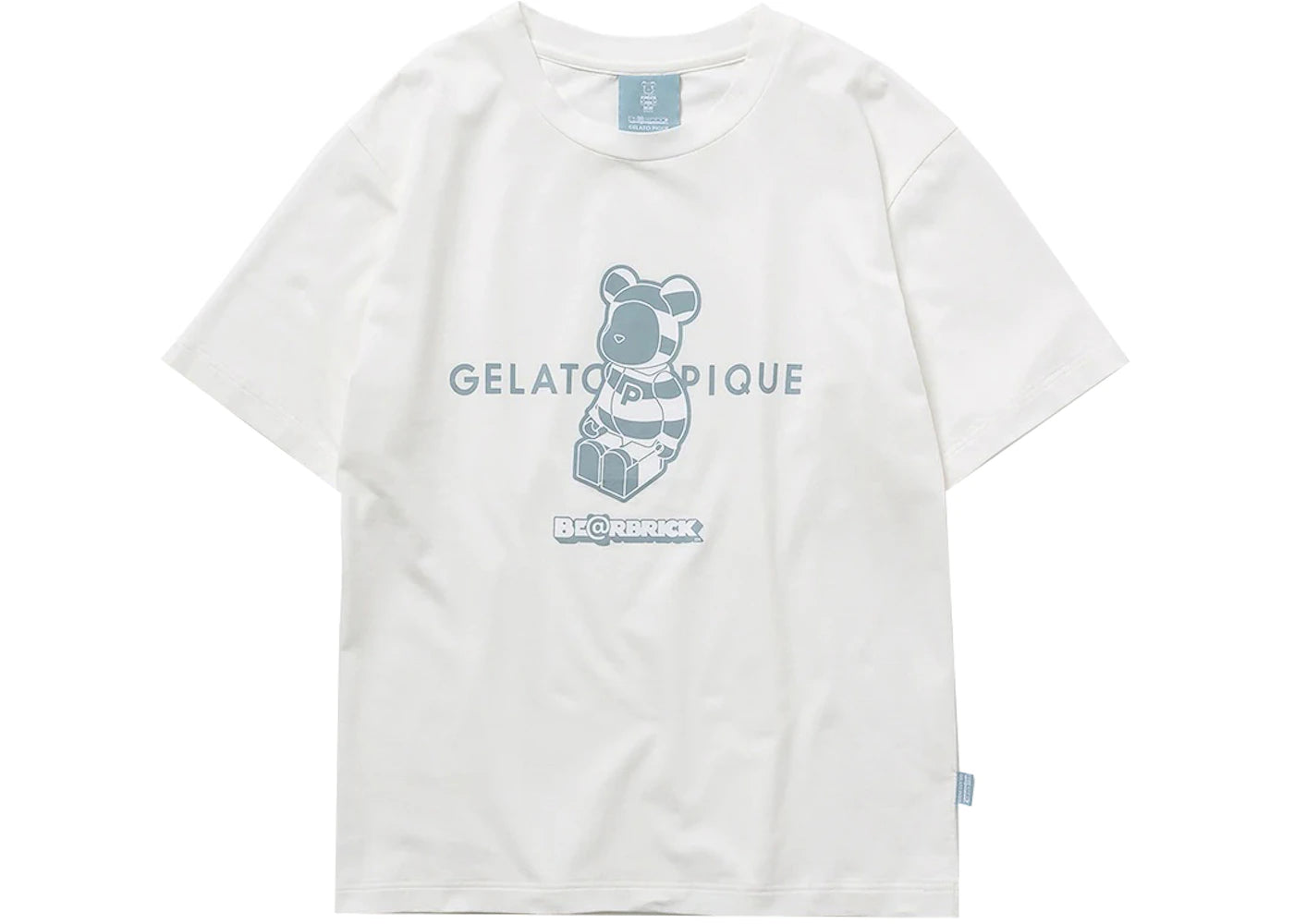Bearbrick x Gelato Graphic T-shirt Off White