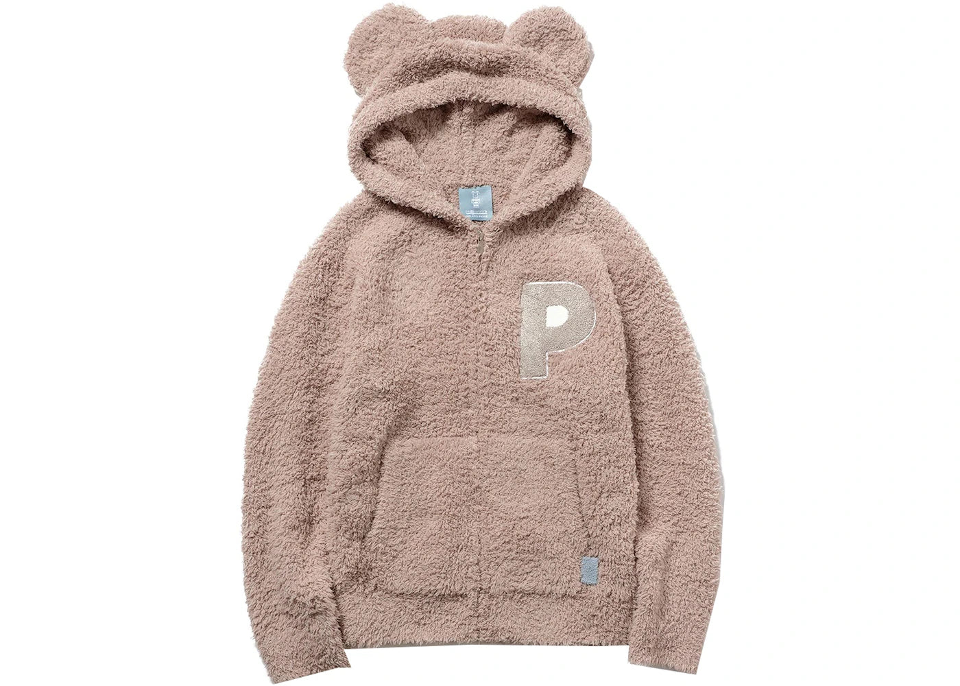 Bearbrick x Gelato Striped Hoodie Beige