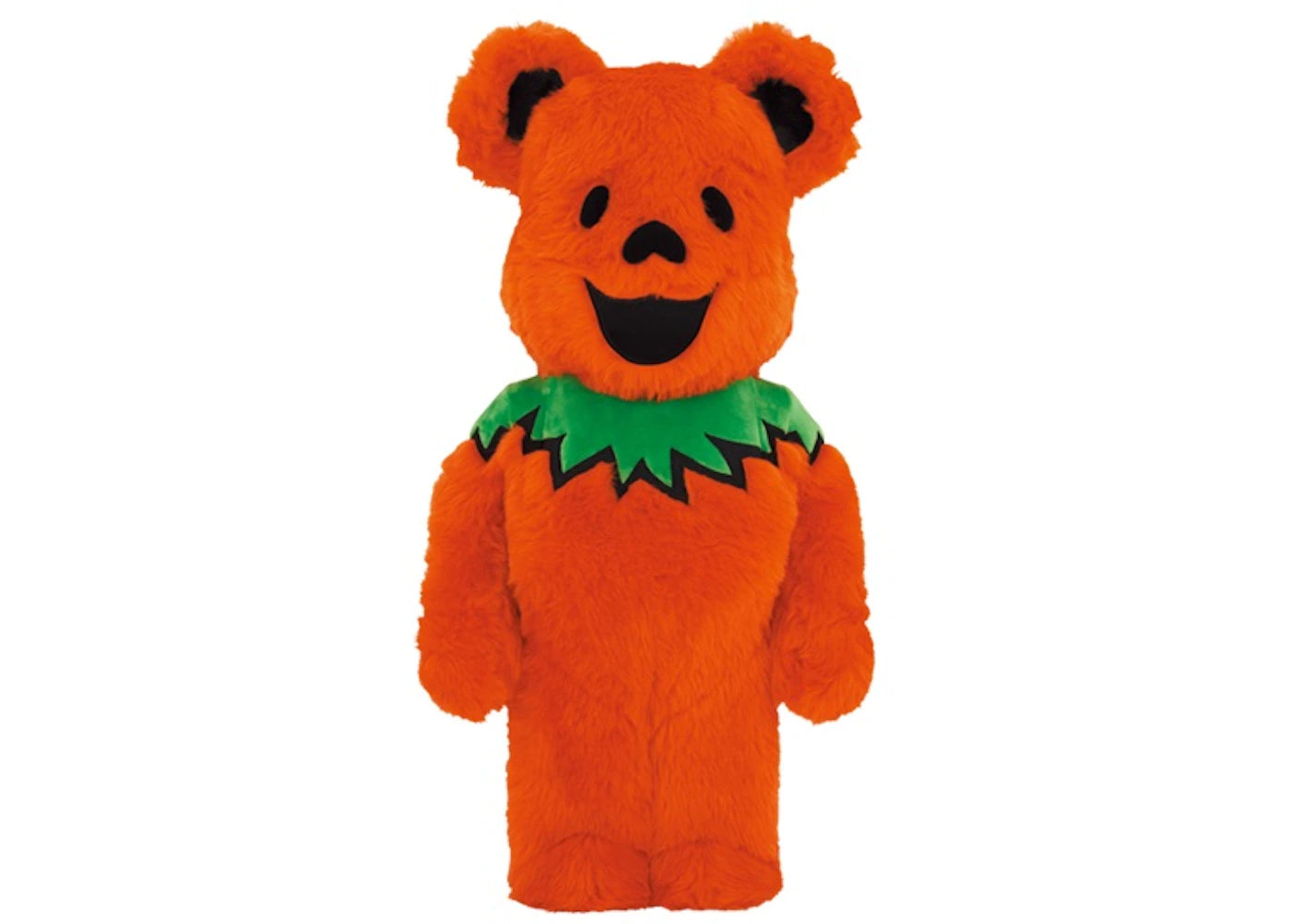 Bearbrick x Grateful Dead Dancing Bear Costume Ver. 1000% Orange