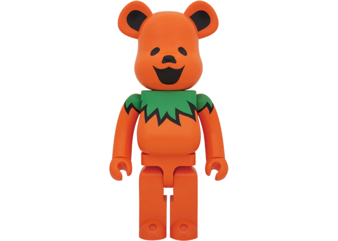 Bearbrick x Grateful Dead Dancing Bears 1000% Orange