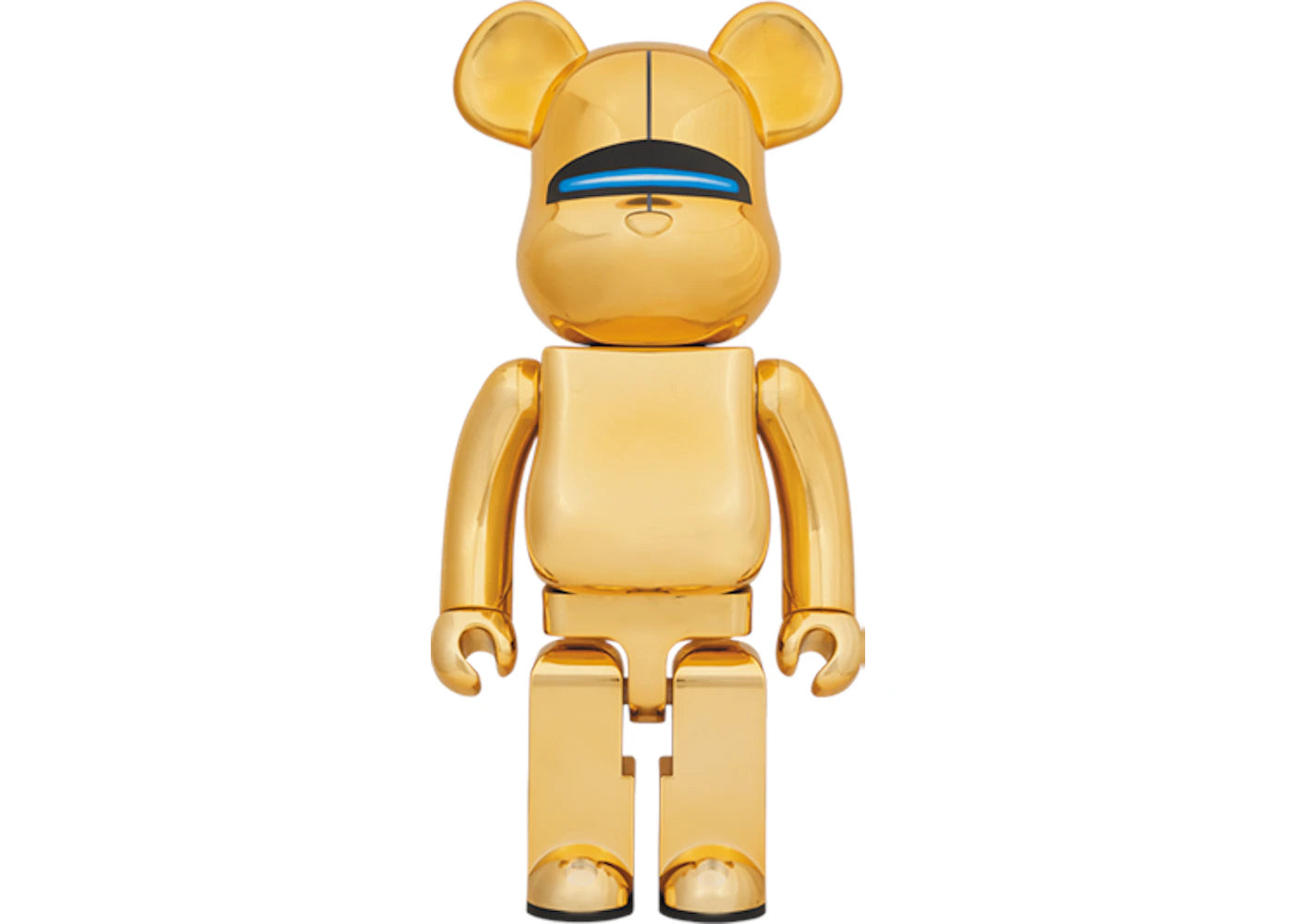 Bearbrick x Hajime Sorayama Sexy Robot 1000% Gold