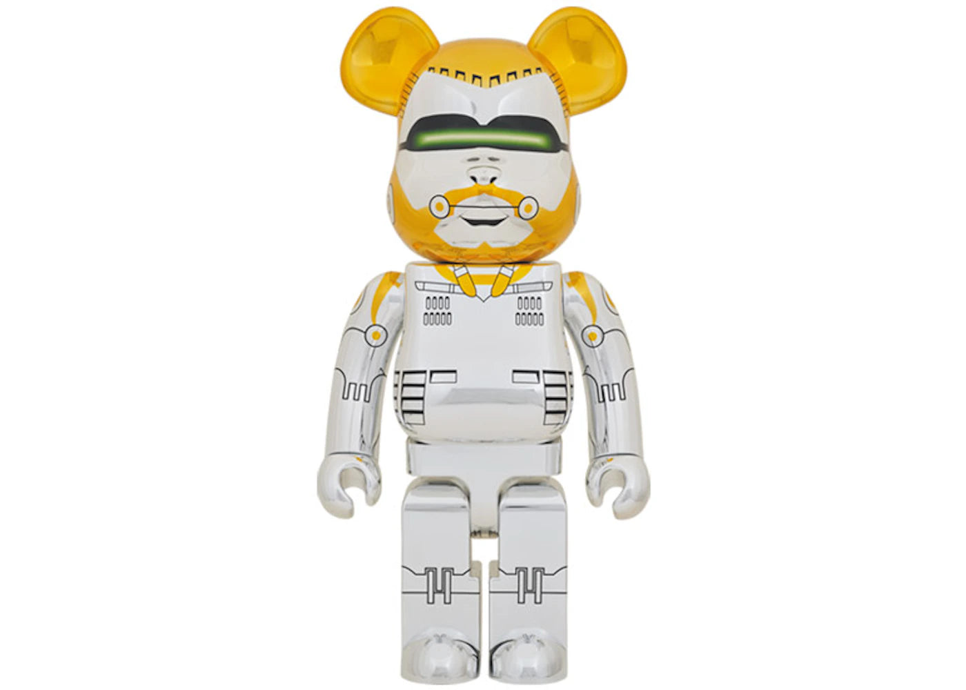 Bearbrick x Hajime Sorayama x The Weeknd (2G Exclusive) 1000%