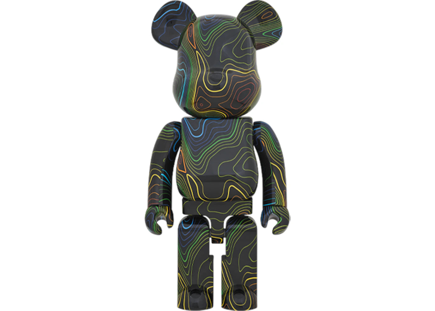 Bearbrick x Hypebeast 1000% Black Multicolor